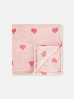 Soft-Touch-Überwurf Mit Herzmuster