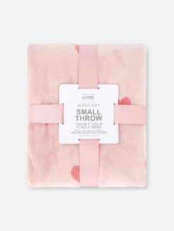 Soft-Touch-Überwurf Mit Herzmuster