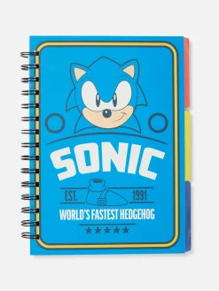„Sonic The Hedgehog“ A5-Notizbuch