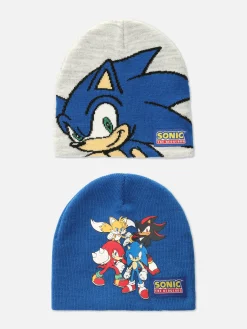 „Sonic The Hedgehog“ Beanies, 2er-Pack