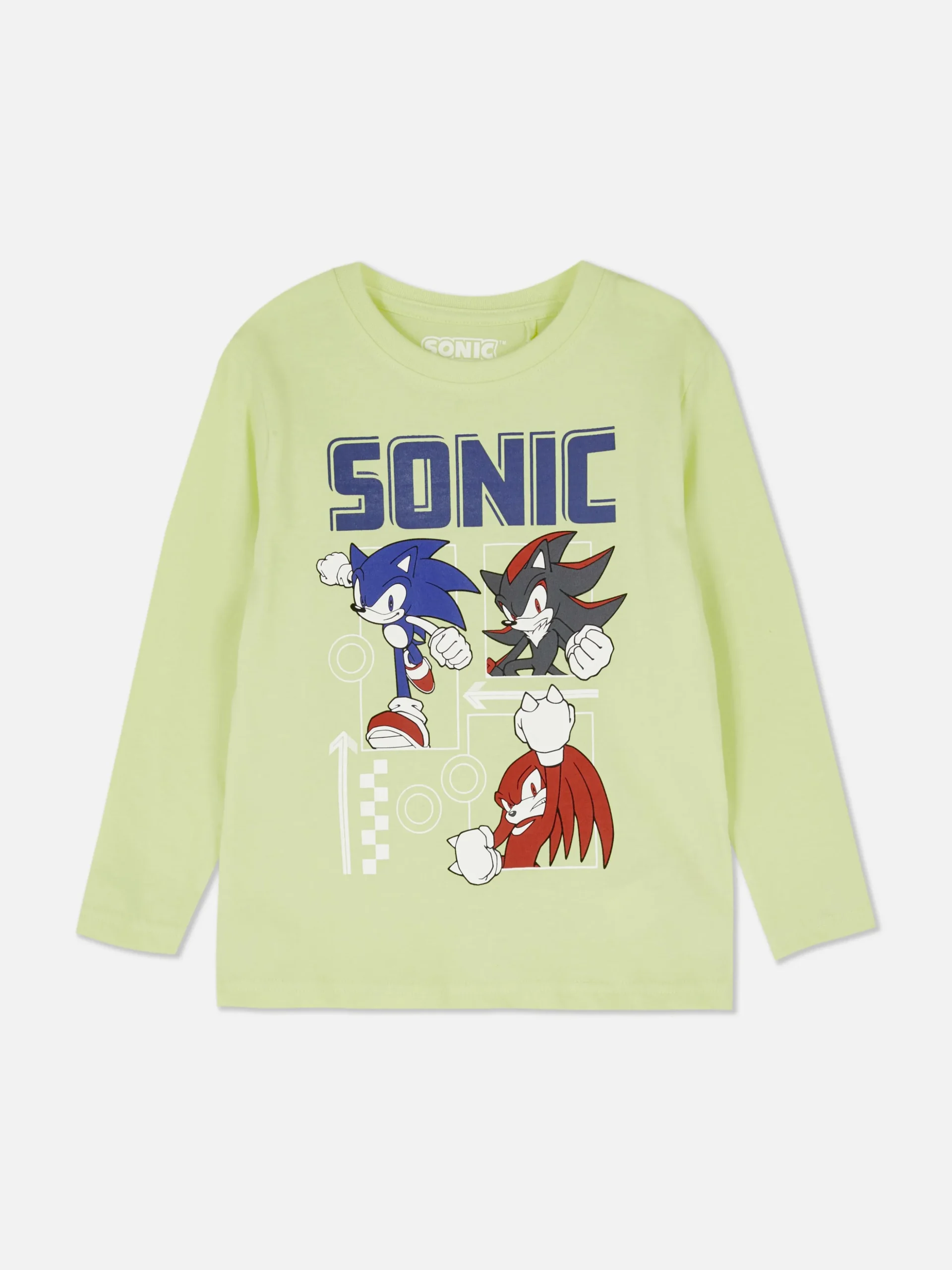 „Sonic The Hedgehog“ Langarm-T-Shirt