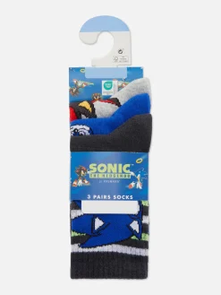 „Sonic The Hedgehog“ Socken, 3er-Pack