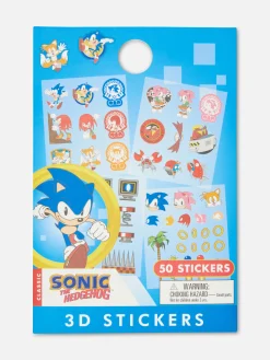 „Sonic The Hedgehog“ Sticker, 50er-Pack