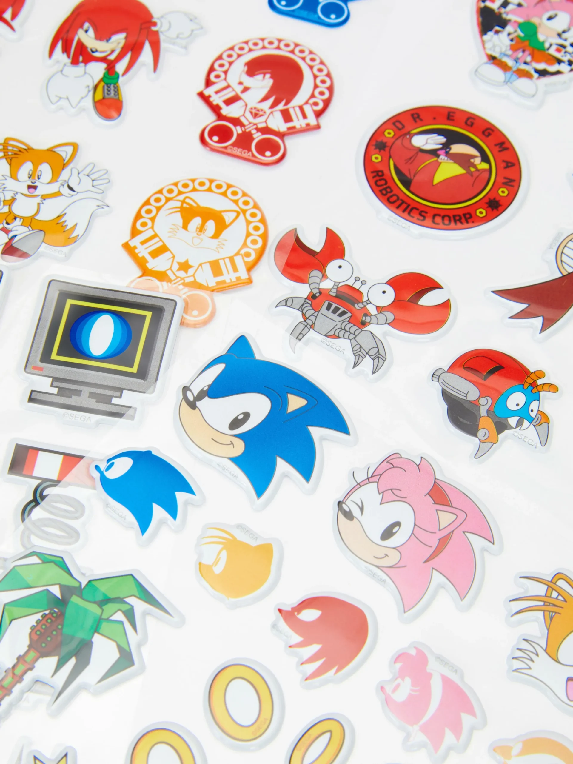 „Sonic The Hedgehog“ Sticker, 50er-Pack