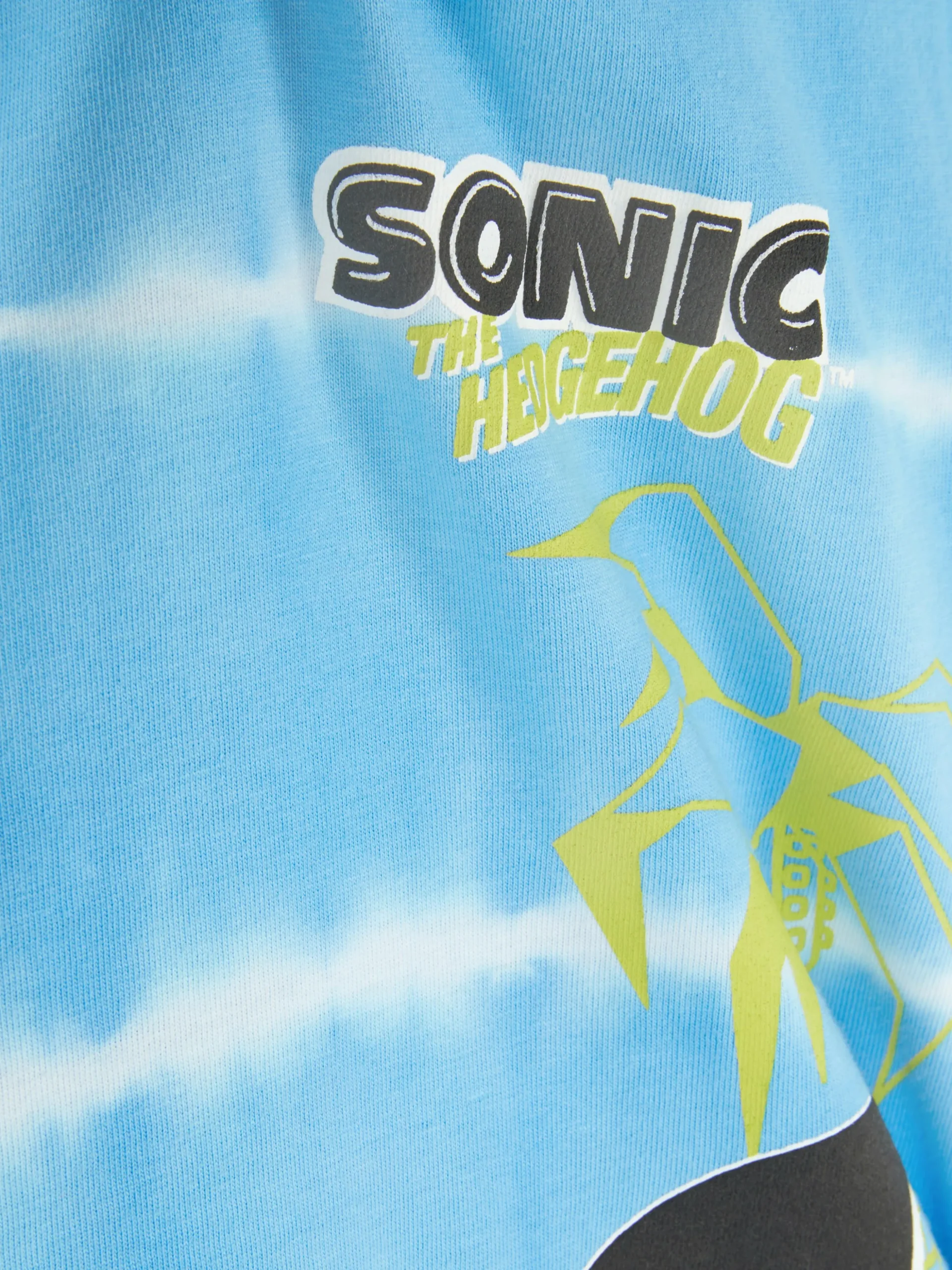 „Sonic The Hedgehog“ T-Shirt In Batikoptik