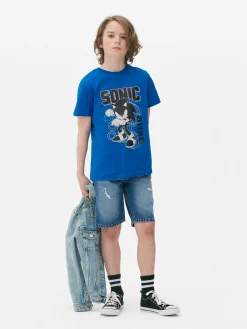 „Sonic The Hedgehog“ T-Shirt Mit Print