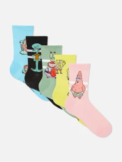 „SpongeBob Schwammkopf“ Socken, 5er-Pack