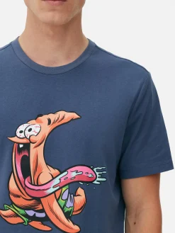 „SpongeBob Schwammkopf“ T-Shirt Mit Print