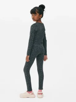 Sportliches Top Mit Leopardenmuster