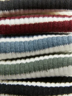 Sportsöckchen Mit Streifen, 5er-Pack