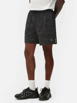 Sportshorts Mit Reflektierendem Muster