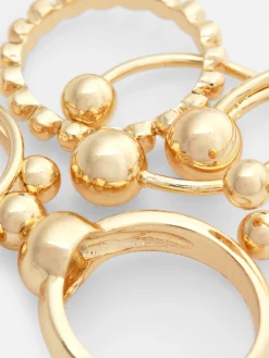 Stapelbare Kugelringe, 5er-Pack