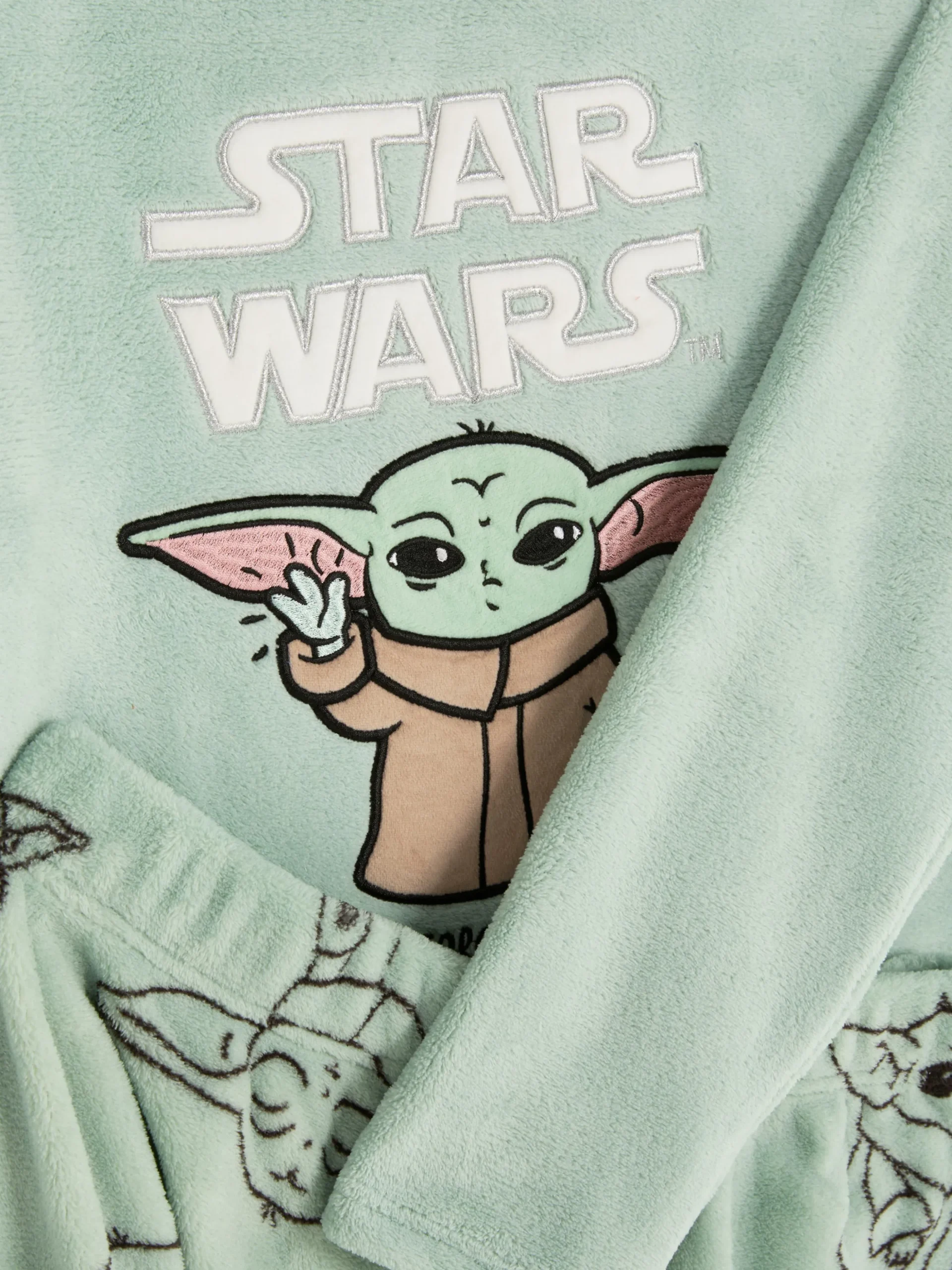 „Star Wars Baby Yoda“ Fleece-Schlafanzug
