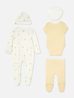 Starterset Mit Entenmuster, 5-teilig