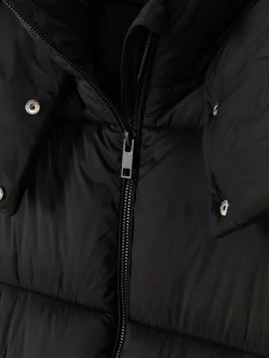 Steppmantel Mit Kapuze