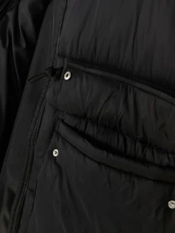 Steppmantel Mit Kapuze