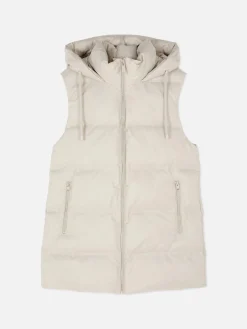Steppweste Mit Kapuze