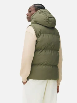 Steppweste Mit Kapuze