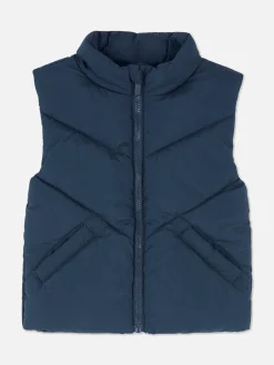 Steppweste Mit Reißverschluss