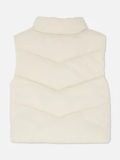 Steppweste Mit Reißverschluss