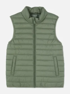 Steppweste Mit Reißverschluss