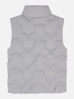 Steppweste Mit Reißverschluss