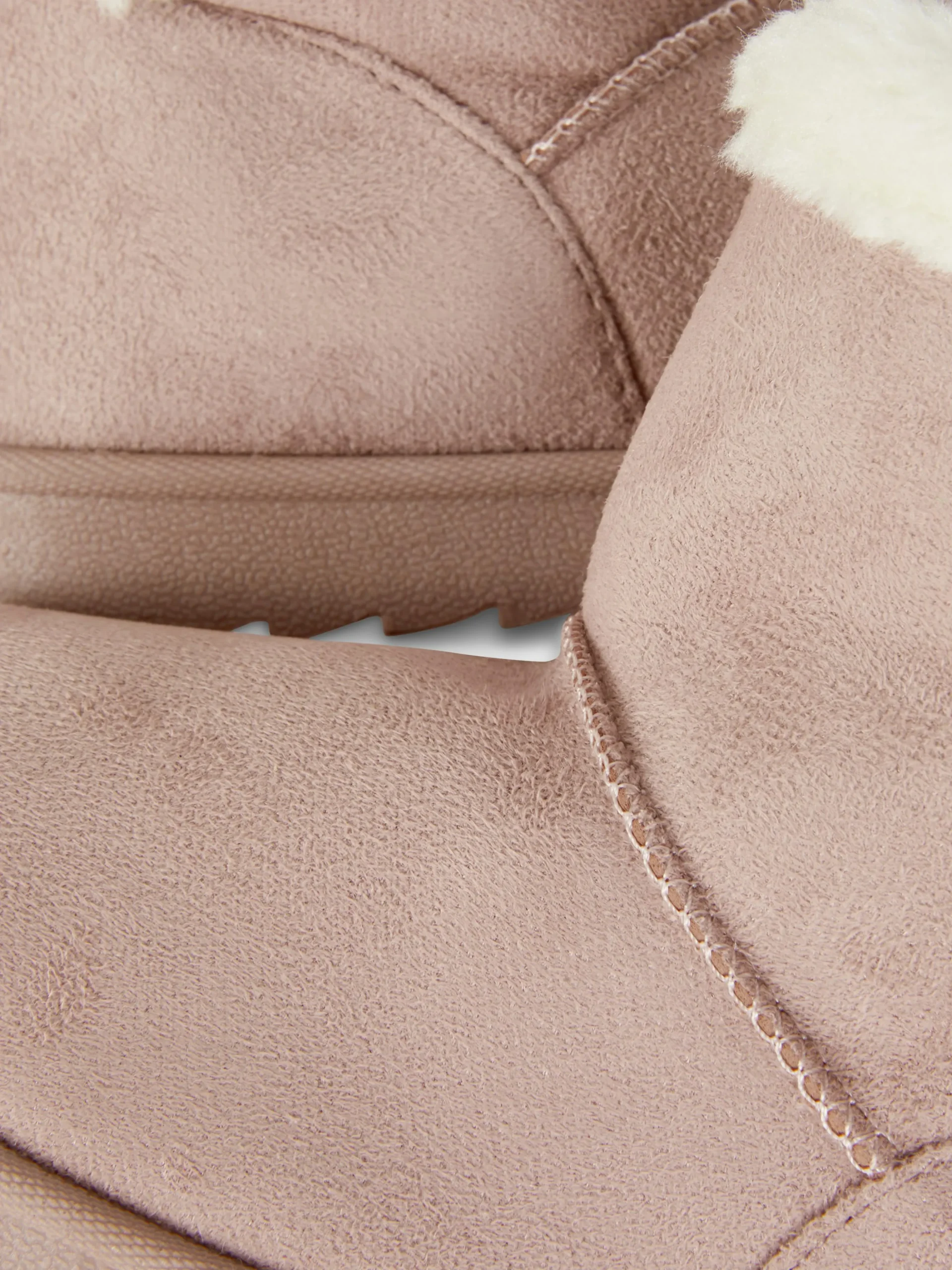 Stiefel Mit Plüschfutter Und Schleife Hinten