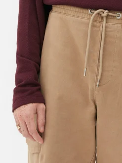 Stretch-Cargo-Jogginghose In Lockerer Passform