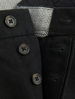 Stretch-Chinohose Mit Geradem Bein