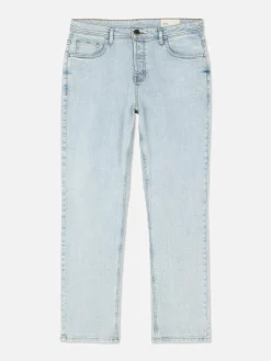 Stretch-Jeans Mit Geradem Bein