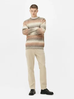 Stretch-Jeans Mit Geradem Bein