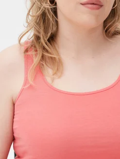 Stretch-Tanktop Mit U-Ausschnitt