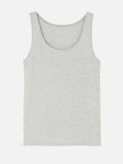 Stretch-Tanktop Mit U-Ausschnitt