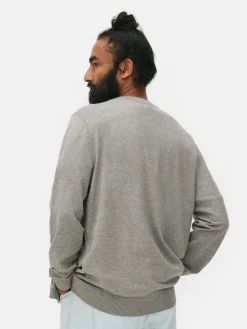 Strickjacke Mit Großen Knöpfen