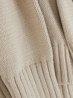 Strickpullover Mit Rundhalsausschnitt