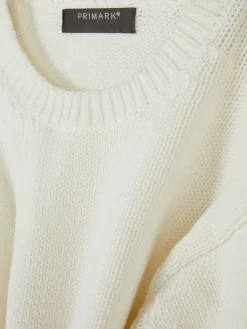 Strickpullover Mit Rundhalsausschnitt