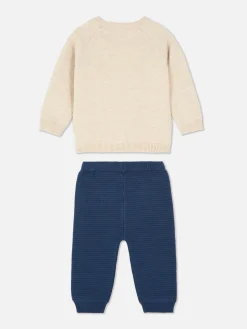 Strickpullover Und Leggings Im Set