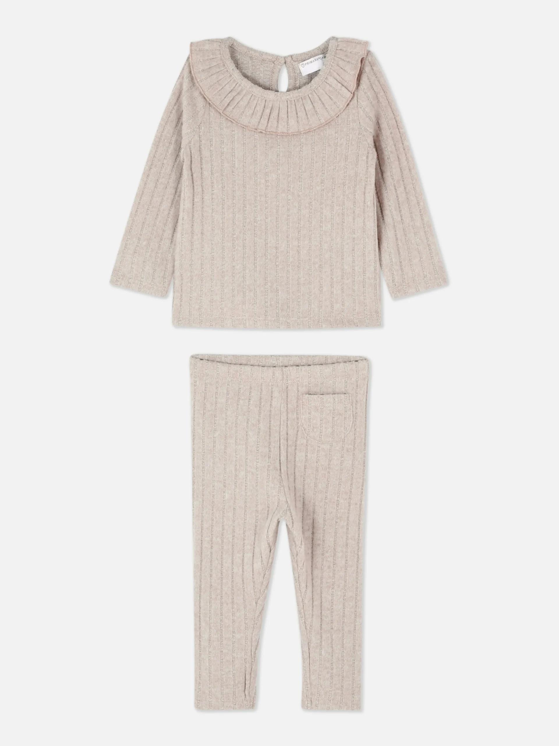 Strickpullover Und Leggings Im Kombi-Set