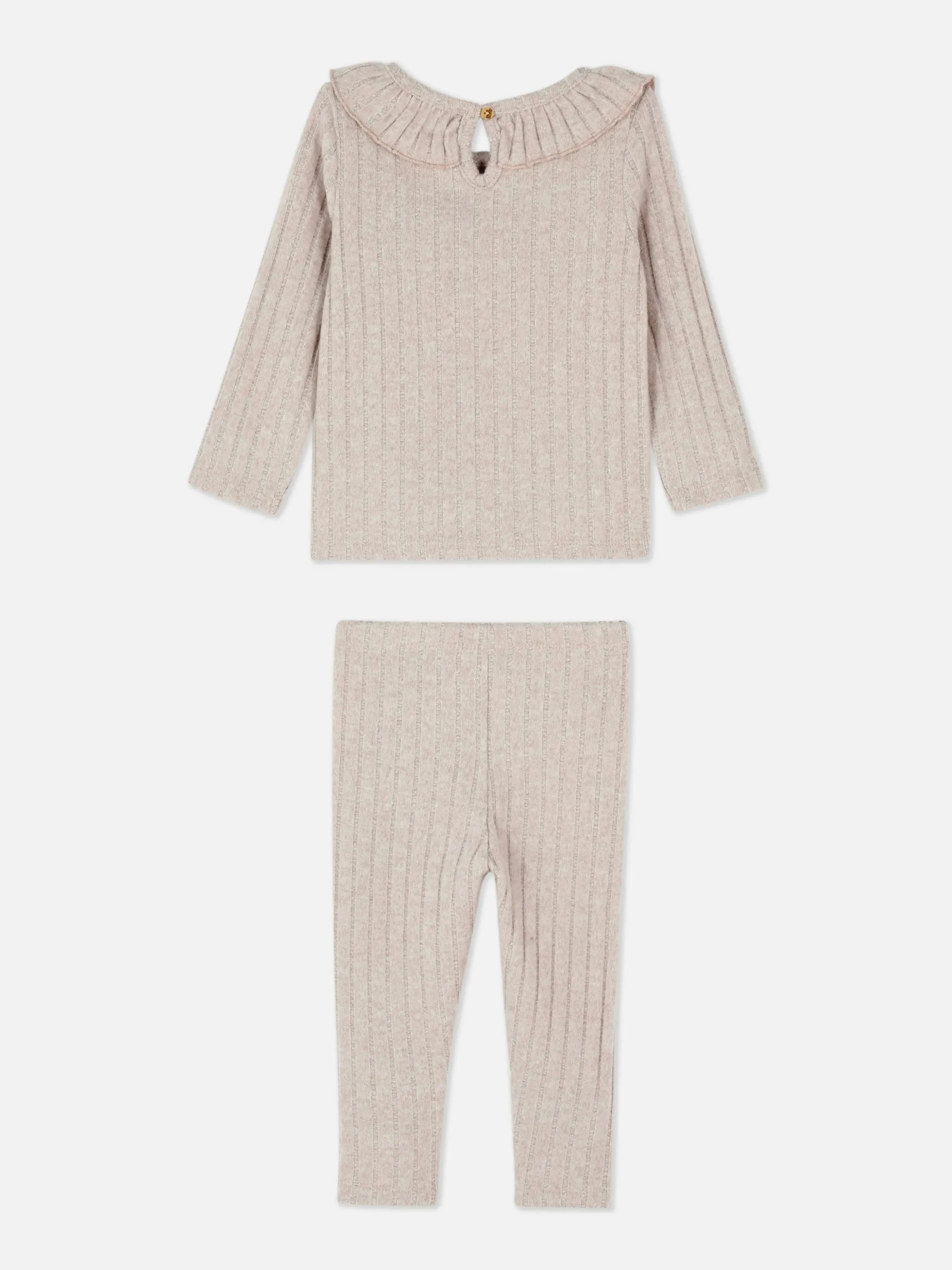 Strickpullover Und Leggings Im Kombi-Set