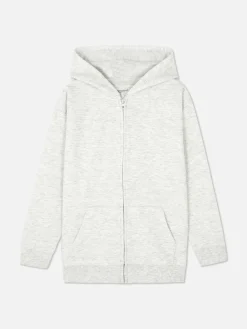 Strukturierter Hoodie Mit Reißverschluss Für Jungen