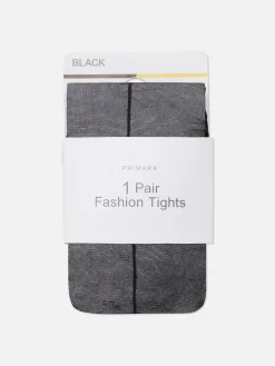 Strumpfhose Mit Kubanischem Absatz Und Fersennaht