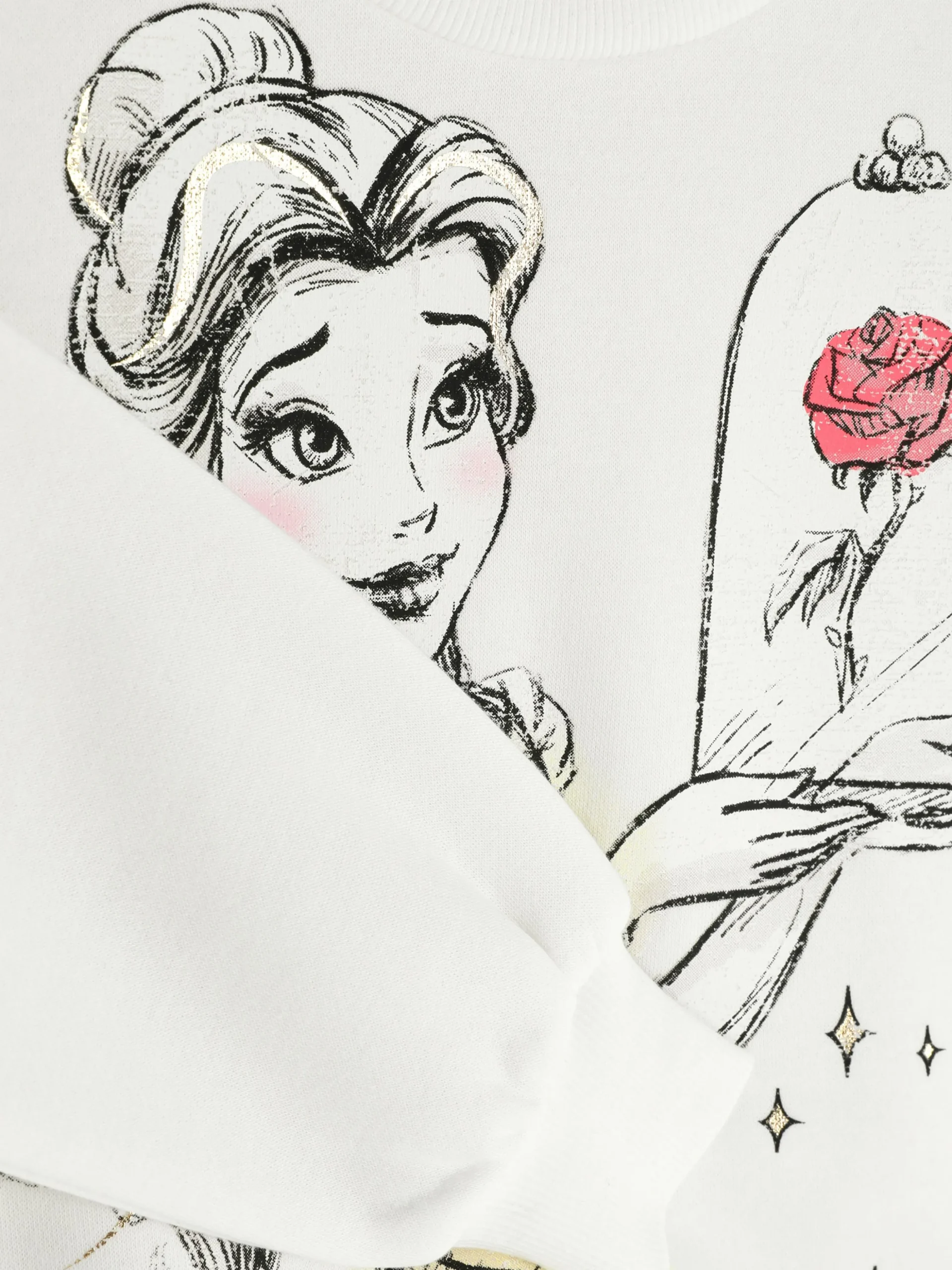 Sweatshirt Mit „Disney Die Schöne Und Das Biest“ Grafik