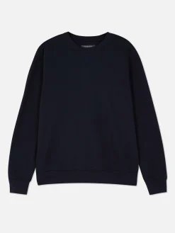 Sweatshirt Mit Rundhalsausschnitt