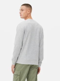 Sweatshirt Mit Rundhalsausschnitt