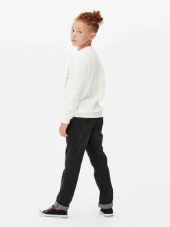 Sweatshirt Mit Rundhalsausschnitt