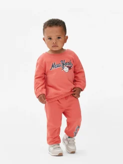 Sweatshirt Mit Rundhalsausschnitt