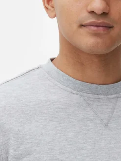 Sweatshirt Mit Rundhalsausschnitt