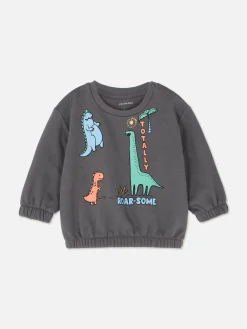 Sweatshirt Mit Rundhalsausschnitt