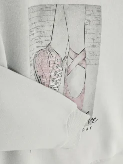 Sweatshirt Mit Rundhalsausschnitt