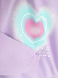 Sweatshirt Mit Rundhalsausschnitt